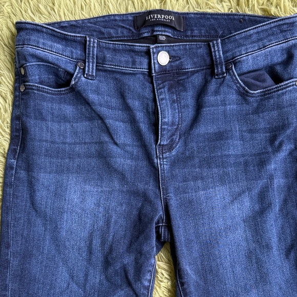 Liverpool Women's Deep Blue Skinny Jeans 10P - Picture 3 of 4